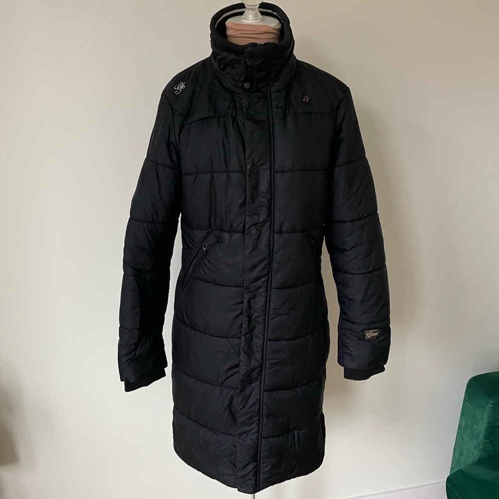 G-Star Raw Whistler Hdd Hedley Women’s Black Puffer Parka Winter Coat Size Small